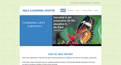Desktop Screenshot of ablelearningcenter.com